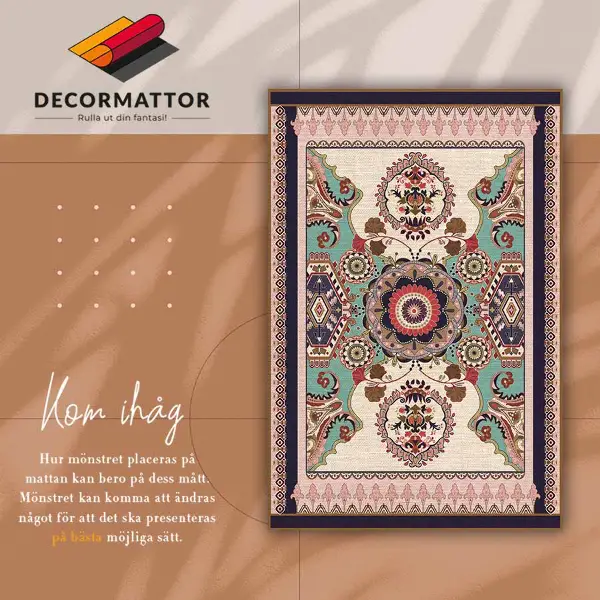Tapis en vinyle Fleurs géométriques