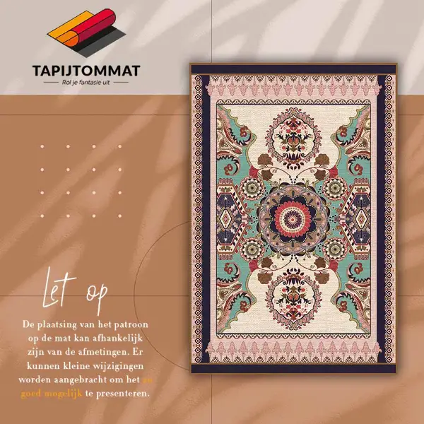 Tapis en vinyle Fleurs géométriques