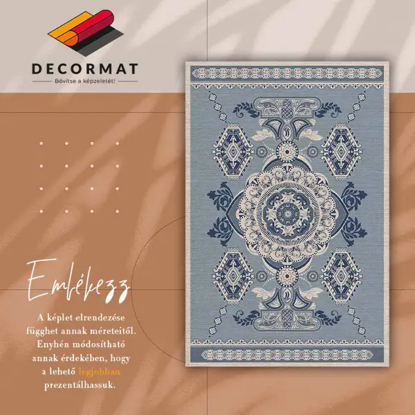 Tapis vinyl Géométrie hindoue