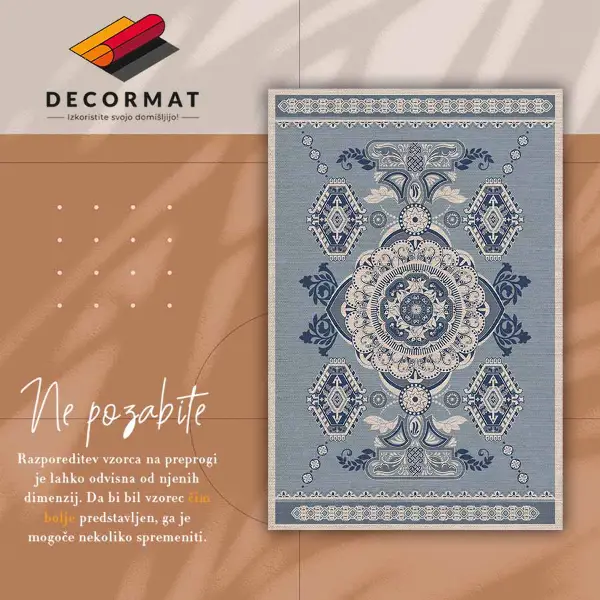 Tapis vinyl Géométrie hindoue