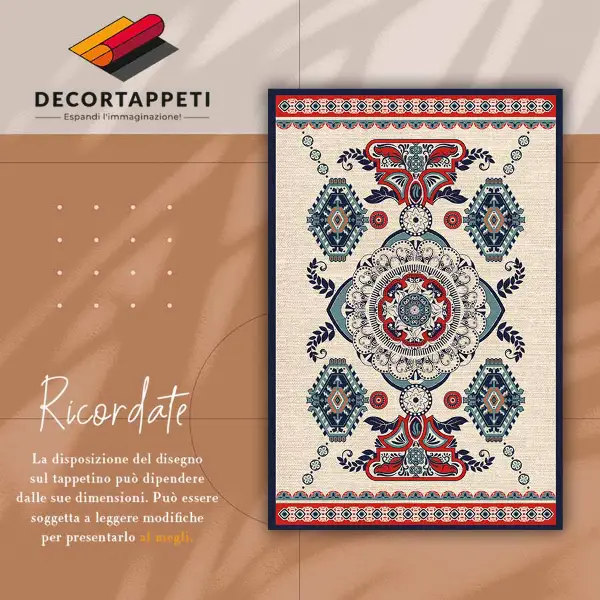Tapis vinyl Géométrie hindoue