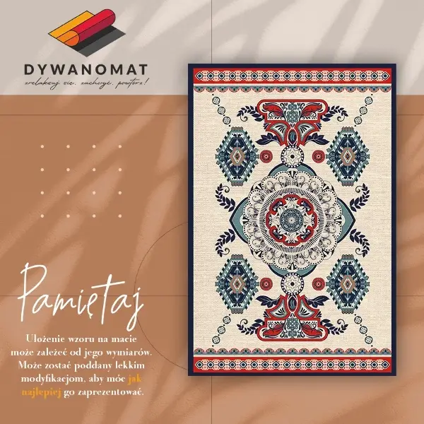 Tapis vinyl Géométrie hindoue