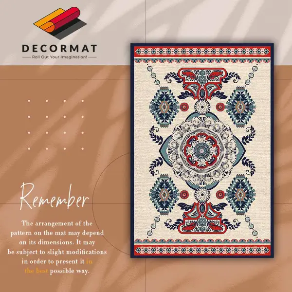 Tapis vinyl Géométrie hindoue
