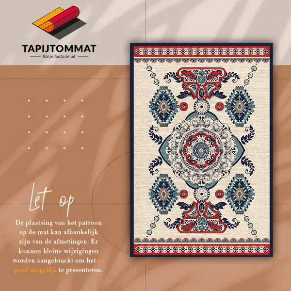 Tapis vinyl Géométrie hindoue