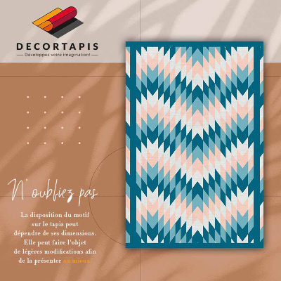 Tapis en vinyl Chodel géométrique