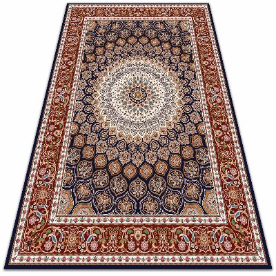 Tapis en vinyl Mandala géométrique