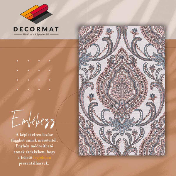 Tapis vinyle Fleurs orientales