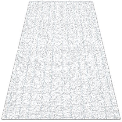 Tapis vinyl Tisser géométrique