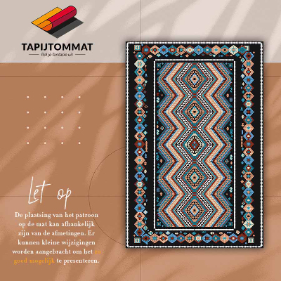 Tapis vinyl Roman géométrique