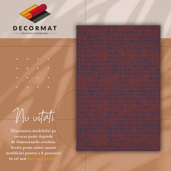 Tapis vinyle Tissage de tapis