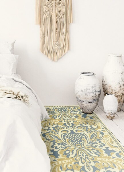 Tapis vinyle Fleurs exotiques