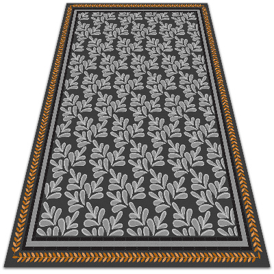 Tapis vinyle Tresse florale