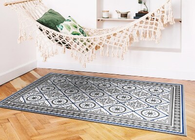 Tapis vinyl Roman géométrique