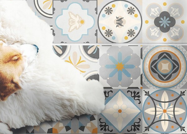 Tapis en vinyle Tuiles espagnoles