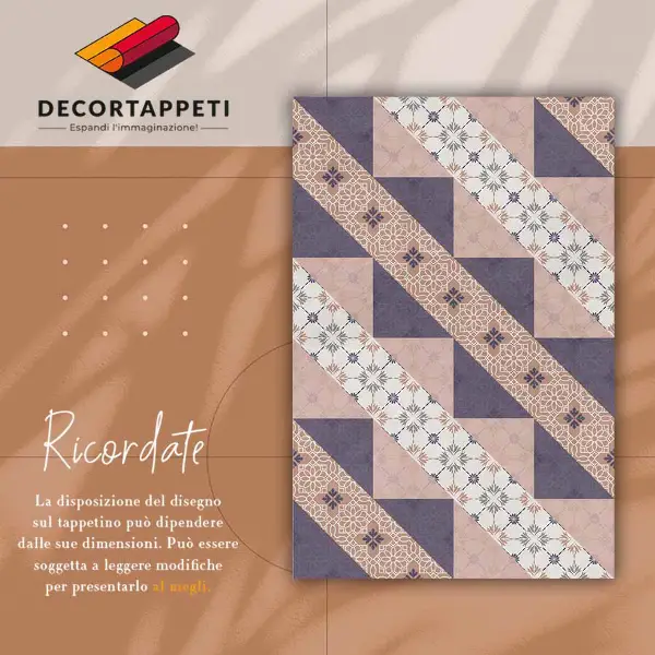 Tapis en vinyl Bandes modernistes