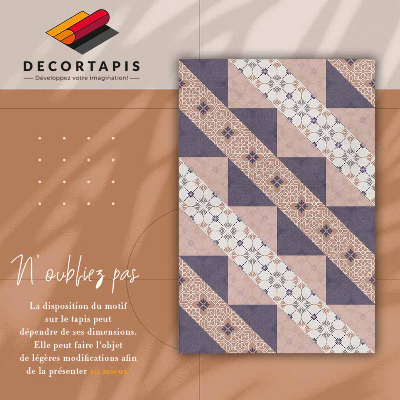 Tapis en vinyl Bandes modernistes