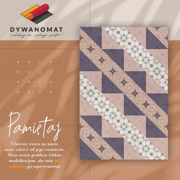 Tapis en vinyl Bandes modernistes