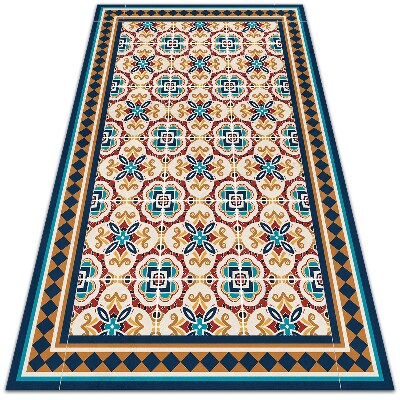 Tapis en vinyle Géométrie florale