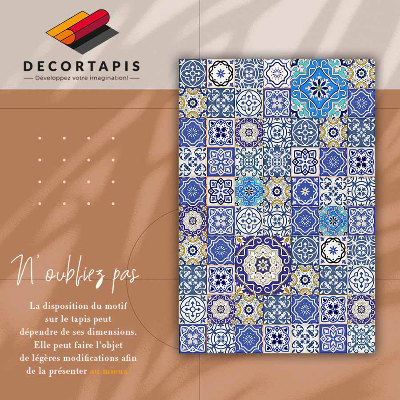 Tapis vinyl Fleurs espagnoles