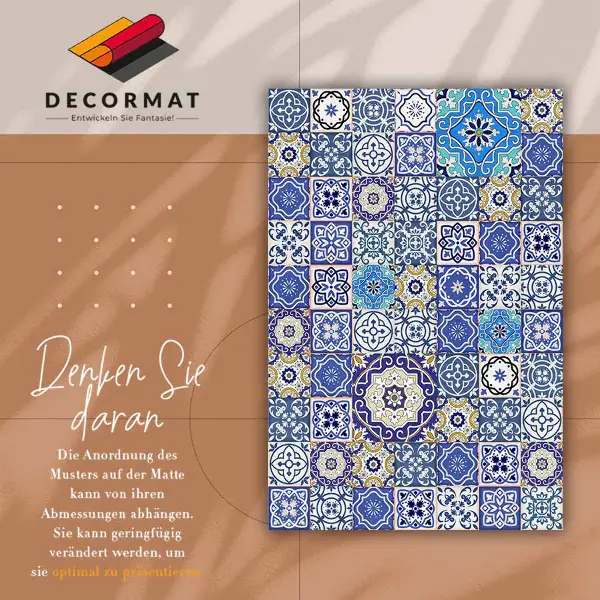 Tapis vinyl Fleurs espagnoles