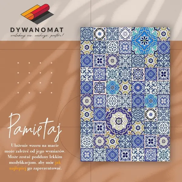 Tapis vinyl Fleurs espagnoles