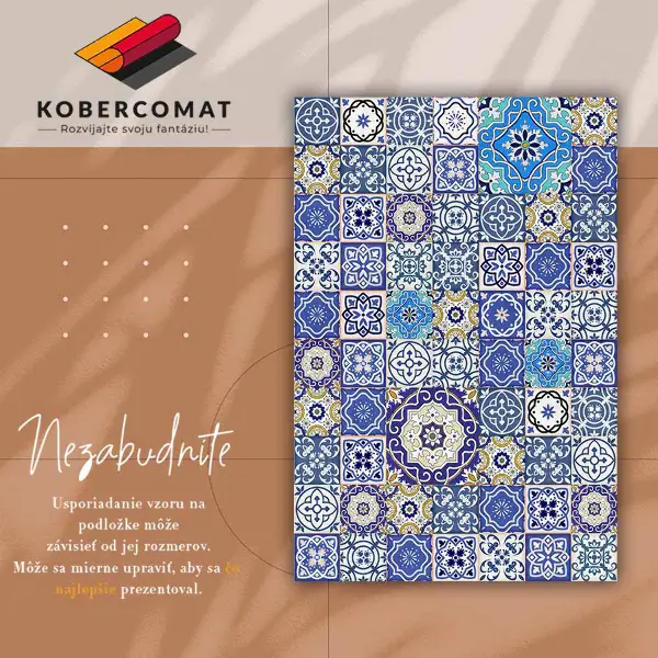 Tapis vinyl Fleurs espagnoles