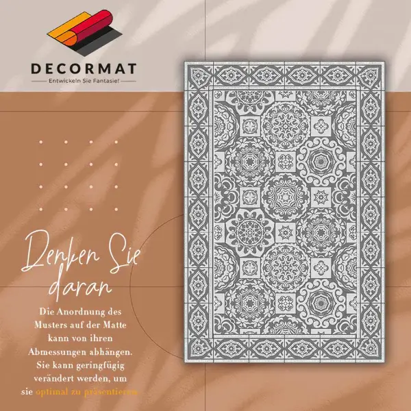 Tapis vinylique Géométrie grecque