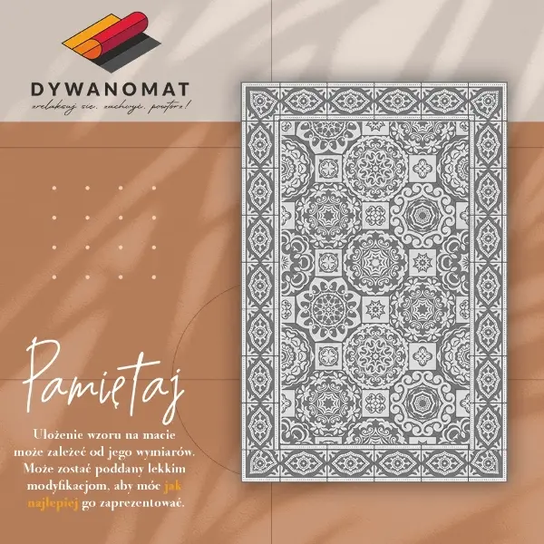Tapis vinylique Géométrie grecque