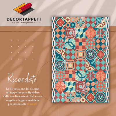 Tapis vinyl Portugais rétro