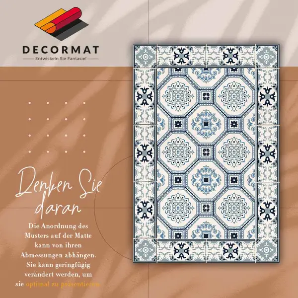 Tapis vinyle Formes géométriques