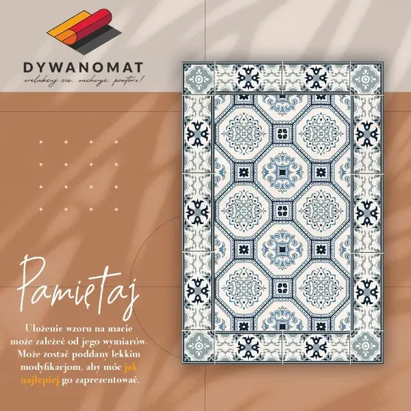 Tapis vinyle Formes géométriques