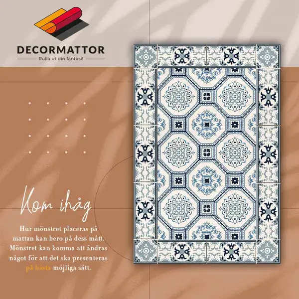 Tapis vinyle Formes géométriques