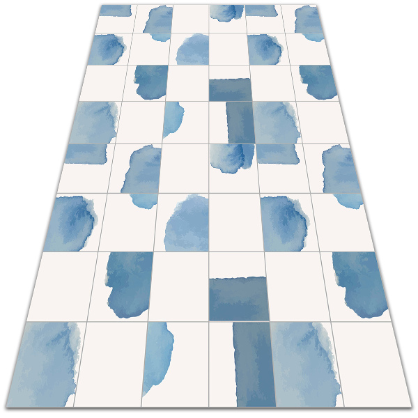 Tapis vinyle Cubes aquarelles