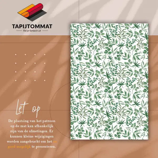 Tapis vinyle Petites feuilles