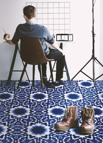 Tapis vinyle Abstraction aquarelle