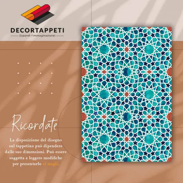 Tapis en vinyl Étoiles géométriques