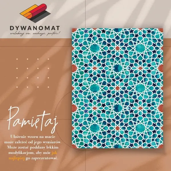 Tapis en vinyl Étoiles géométriques