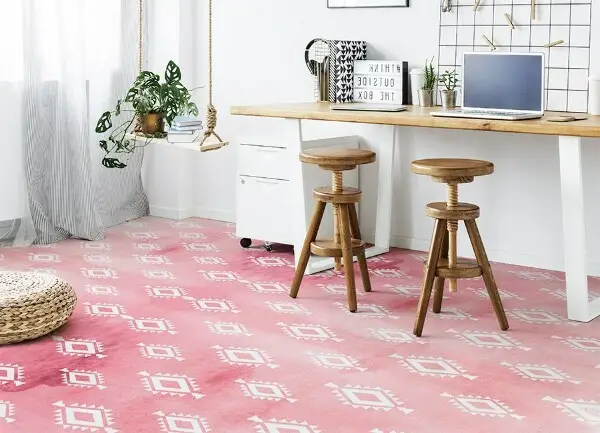 Tapis en vinyle Géométrie indienne