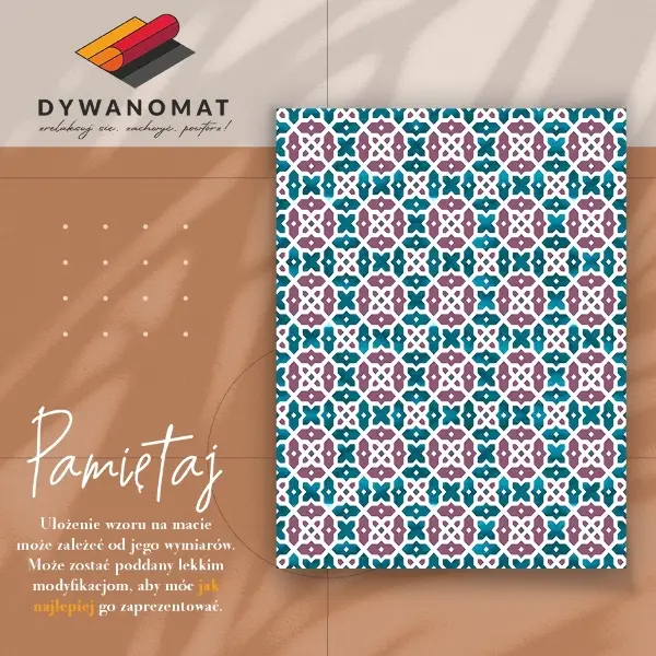 Tapis vinyle Formes géométriques
