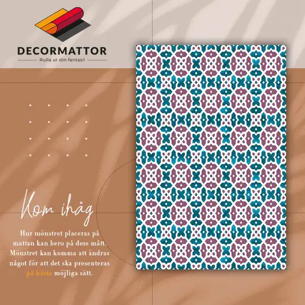 Tapis vinyle Formes géométriques