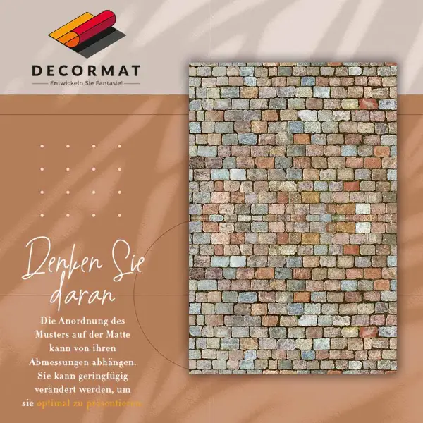 Tapis vinyle Bloc de béton