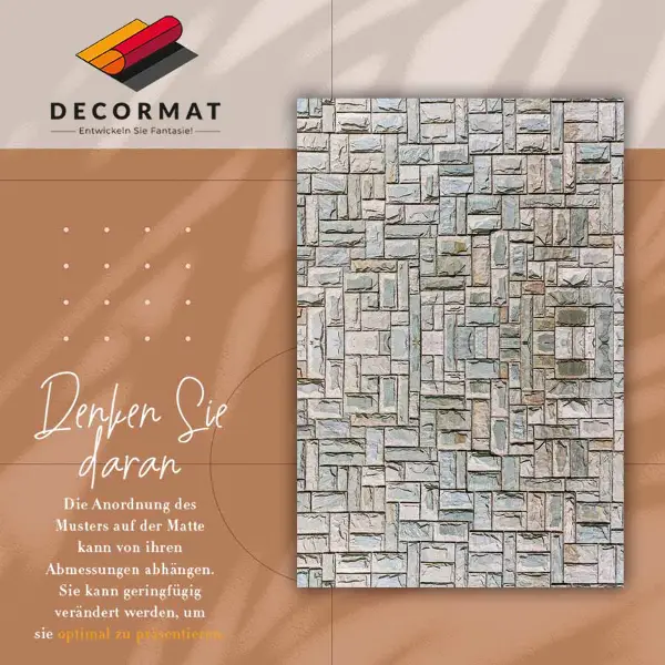Tapis vinyle Pavage