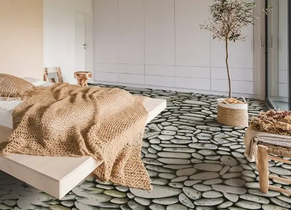 Tapis vinyle Cailloux