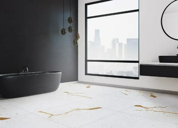 Tapis vinyle Tuiles en pierre
