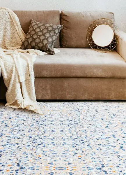 Tapis vinylique Marbre à motifs