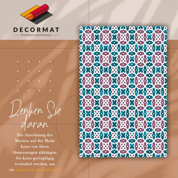 Tapis vinyle Formes géométriques