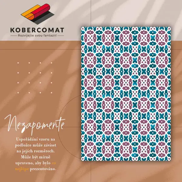 Tapis vinyle Formes géométriques