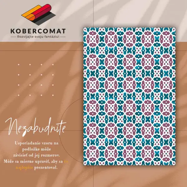 Tapis vinyle Formes géométriques
