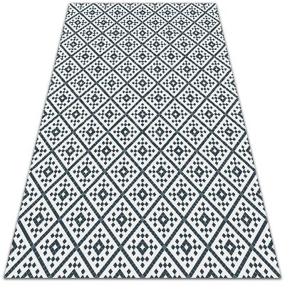 Tapis vinyl Roman géométrique