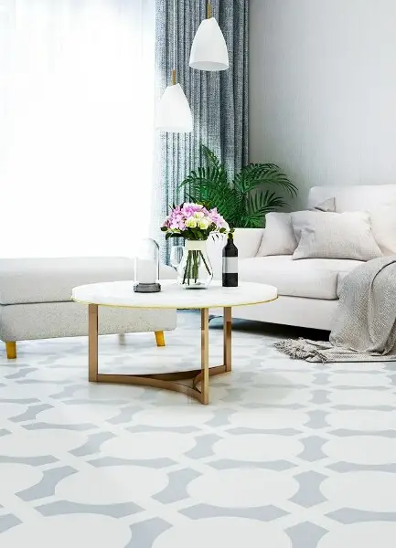 Tapis vinyle Roues géométriques